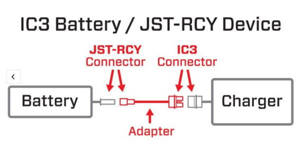 SPMXCA310 Adapterkabel BEC -> IC3 orange SMART